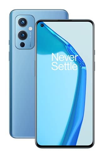 ONEPLUS 9 5G SIM-freies Smartphone mit Hasselblad-Kamera für Smartphones - Arctic Sky 8GB RAM 128 GB - 2 Jahre Garantie