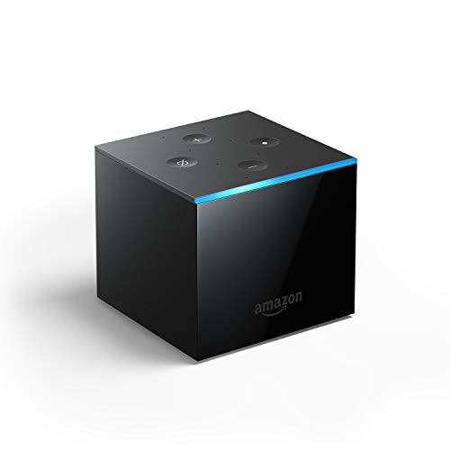 Fire TV Cube, Zertifiziert und generalüberholt │ Hands-free mit Alexa, 4K Ultra HD-Streaming-Mediaplayer