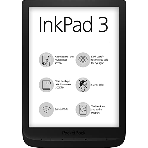 PocketBook e-Book Reader 'InkPad 3' (8 GB Speicher; 19,8 cm (7,8 Zoll)...