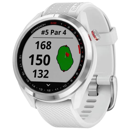 Garmin Unisex-Smartwatch Digital Akku One Size Weiß 32017153