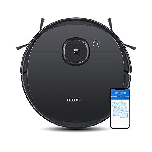 ECOVACS DEEBOT OZMO 950 - Saug- & Wischroboter - 2-in-1 Staubsauger-Roboter mit Wischfunktion & intelligenter Navigation - Google Home, Alexa- & App-Steuerung