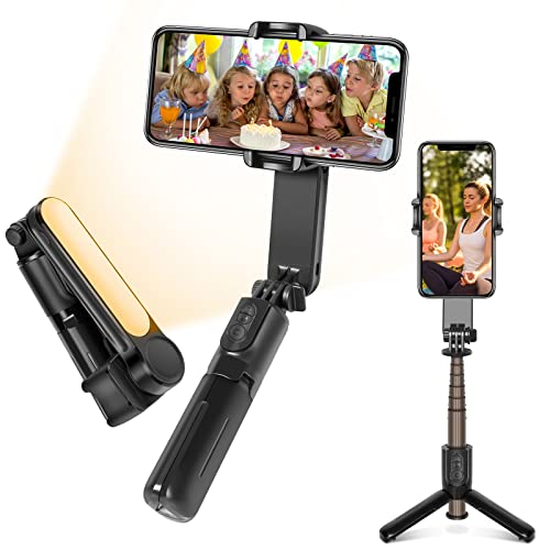 Gimbal Stabilisator Smartphone, Handy Stabilisator Gimbal mit...