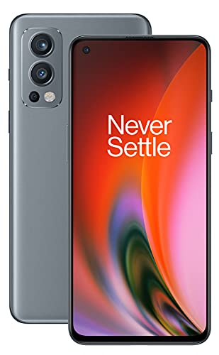 OnePlus Nord 2 5G 8 GB RAM 128 GB SIM-freies Smartphone mit Dreifachkamera und 65W Warp Charge - 2 Jahre Garantie - Grey Sierra