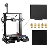 Creality Ender 3 Pro 3D-Drucker mit Glasplatten-Upgrade Cmagnet Build Surface Plate und UL-zertifiziertem MeanWell-Netzteil Build Volume 220x220x250mm