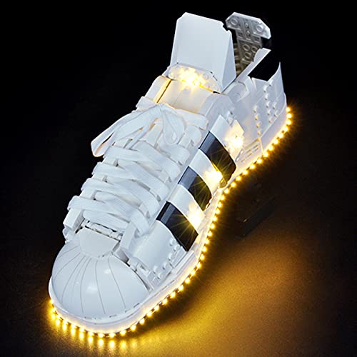 MBKE Licht Set für LEGO 10282 Creator adidas Originals Superstar, kompatibel mit LEGO 10282