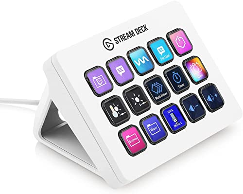 Elgato Stream Deck White 15 Tasten