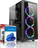 shinobee High End Gaming PC AMD Ryzen 7 5700X 16 Threads 4.60GHz • Windows 11 • Nvidia GeForce RTX3060 12GB • 32 GB 3000 MHz DDR4 • 1000GB M.2 SSD • WLAN • Gamer PC Computer Gaming Rechner #7018