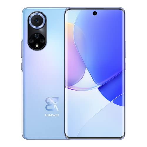 HUAWEI nova 9 Smartphone, 50 MP Ultra Vision Camera, 6.57 Inch OLED Display, 120 Hz Refresh Rate, 66 W HUAWEI SuperCharge, 8 GB + 128 GB, 4300 mAh, [Standard Deutsche Version],Sternenblau