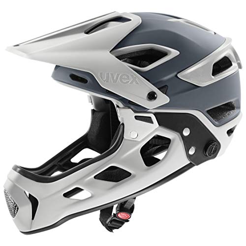 uvex Unisex – Erwachsene, jakkyl hde 2.0 BOA Fahrradhelm, grey mat, 52-57 cm