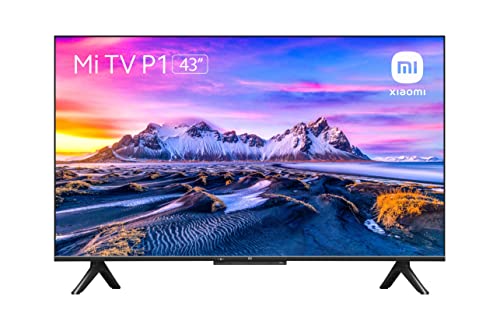 Xiaomi Smart TV P1 43 Zoll (Frameless, UHD, Triple Tuner, Android 10.0, Prime Video,Netflix,google assistant, bluetooth, 3 HDMI, 2 USB) [Modell 2021]