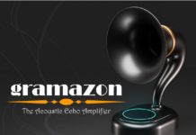 Echo Gadgets aus dem 3D Drucker Amazon Echo Dot 2 Grammophone 3D-Druck