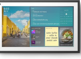 Echo Show 15 – Der Echo Show für die Wand Amazon Echo Show 15 - Wandhalterung