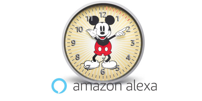 Amazon Echo Wall Clock - Walt Disney Micky Mouse Sonderedition