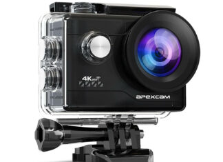 Günstige Apexcam M80 Air Action Cam im Test Apexcam 4K - Test und Erfahrungsbericht
