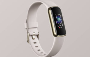 Fitbit Luxe in Mondweiss - Edelstahl Softgold