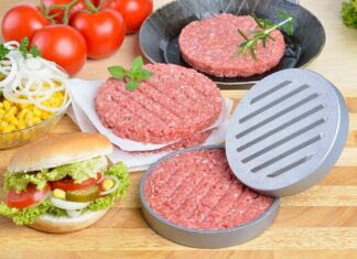 GRÄWE Burgerpresse für formschöne Burger Patties Gräwe Burgerpresse - Burger Patty formschön und gleichmäßig zubereiten