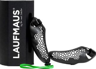 Bessere Körperhaltung beim Lauftraining mit der Laufmaus Laufmaus Handgriffelement zur Leistungsoptimierung beim laufen und zum trainieren einer aufrechten Haltung