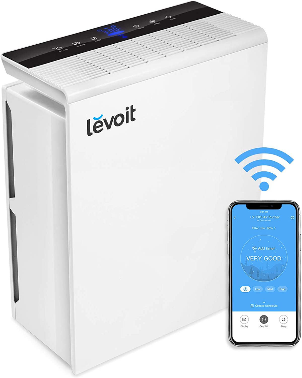 Levoit LV-PUR131 Alexa kompatibler WLAN Luftreiniger Levoit Wlan Luftreiniger, Alexa-kompatibel