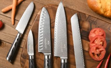 Nanfang Brothers Damast-Küchenmesser-Set im Test