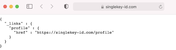 SingleKey-ID Website