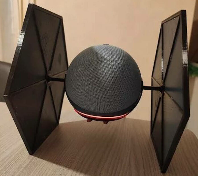 Tie-Fighter Echo Dot 4 - 3D-Druck