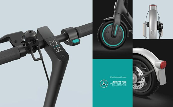 Xiaomi Mi Scooter Pro 2 Mercedes-AMD Petronas F1 Team Edition für Formel 1 Fans